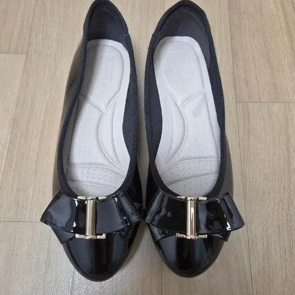 [BUNJANG] Naturalplex 240 Black Enamel Shoes / 네츄럴플렉스 240