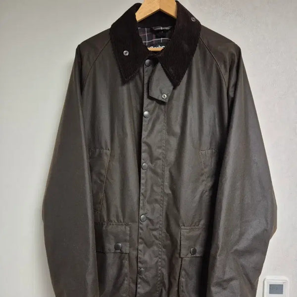 [BUNJANG] Barbour Bedale Waxed Jacket Olive Size 44 / 바버 비데일 왁스자켓 올리브 44(국내110정도)