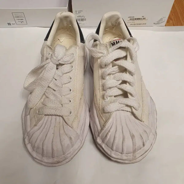 [BUNJANG] Mihara Yasuhiro Blaykey Sneakers - Size 43 / 미하라 야스히로 블레이키 화이트 43