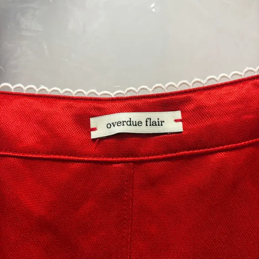 [BUNJANG] Overdue Flair Red Midi Dress / overdue flair 레드 원피스(오버듀플레어)