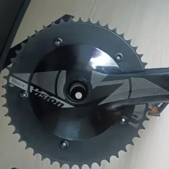 [BUNJANG] Vision Disq Crankset with Pedals / 비전 디스크 크랭크셋 급처 페달 포함(아르마 써벨로 룩 위아위스 BT 페포 코리마 )