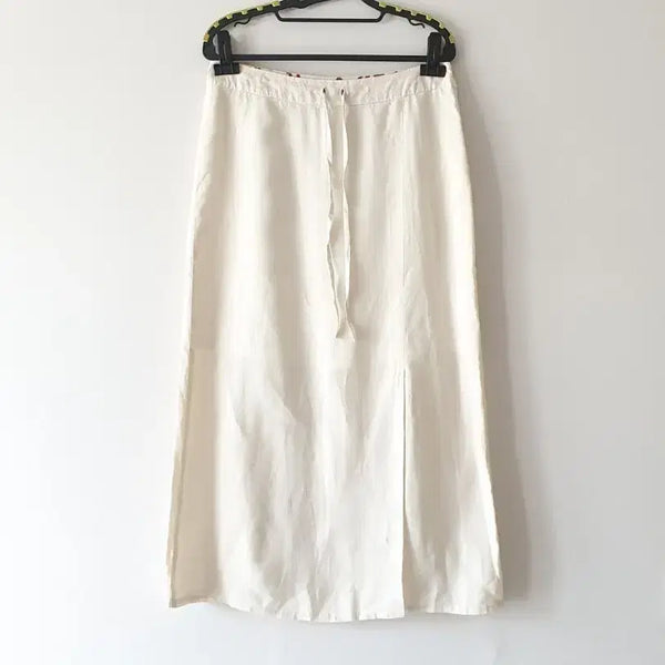 [BUNJANG] Etro Linen Long Skirt / 정품 에트로 ETRO 린넨 롱 스커트 치마 (28인치/IT44)