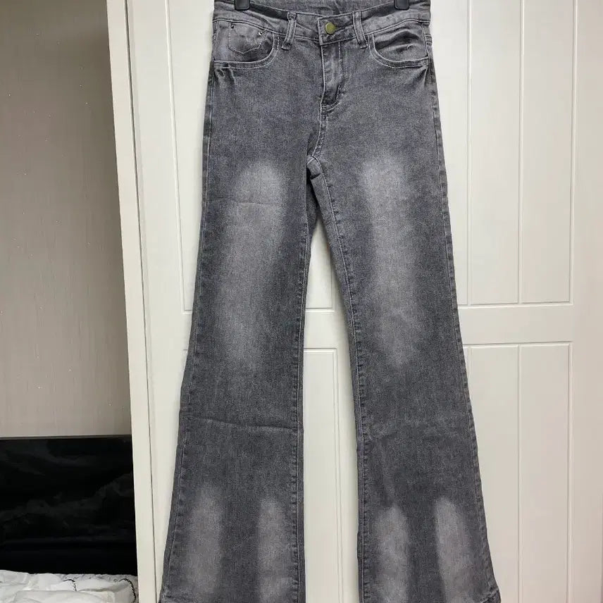 [BUNJANG] Washing Denim Bootcut Pants (M) / 워싱 데님 부츠컷팬츠 청바지 M