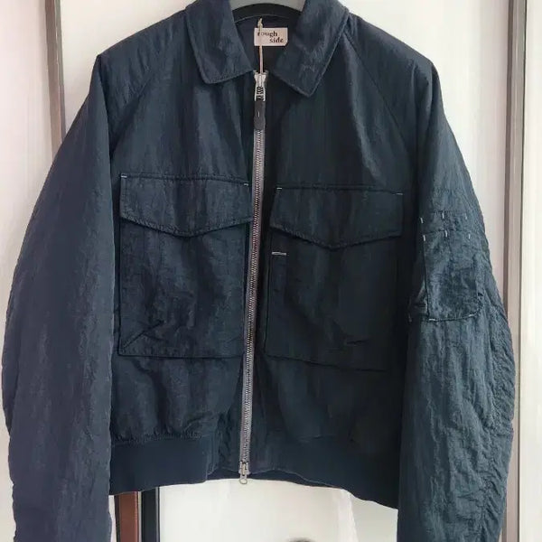 [BUNJANG] Roughside Flight Jumper Navy / 러프사이드 플라이트점퍼 네이비 (1) flight jumper