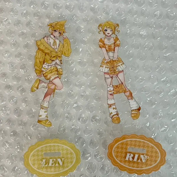 [BUNJANG] Piapro Rin & Len Acrylic Stand Bundle Set / 피아프로 린렌 아크릴 스탠드 일괄