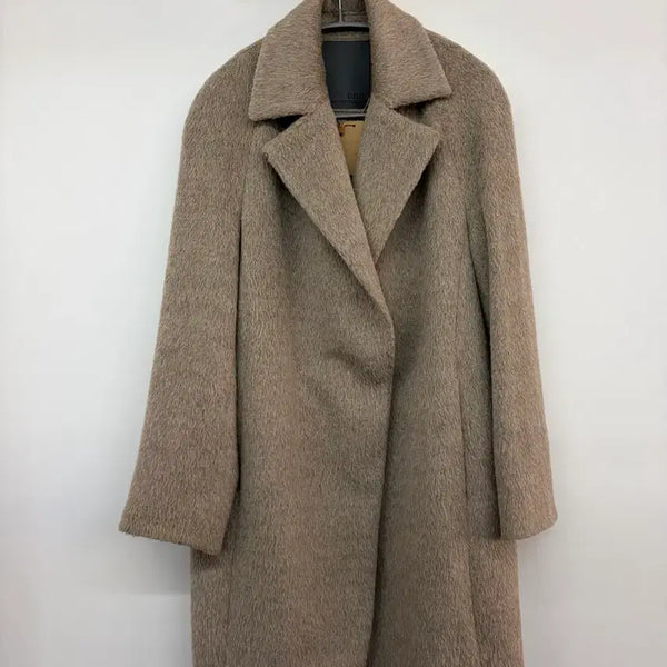 [BUNJANG] DECO Alpaca Blend Coat / 데코 알파카 혼방 코트