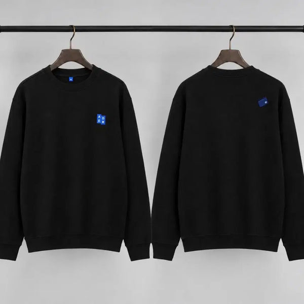 [BUNJANG] Ader Error Sweatshirt Black/Gray / # 특가 아더에러 맨투맨 블랙/그레이