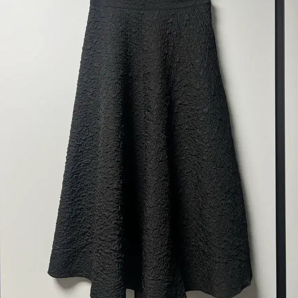 [BUNJANG] Premium Flare Skirt with Elegant Pattern / 예쁜 무늬 고급 플레어 스커트