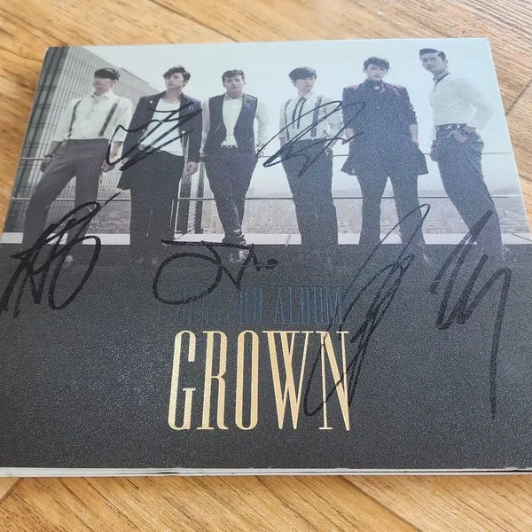 [BUNJANG] 2PM 3rd Album 'CROWN' Autographed CD / 2PM 3집 앨범 CROWN 친필 싸인 CD