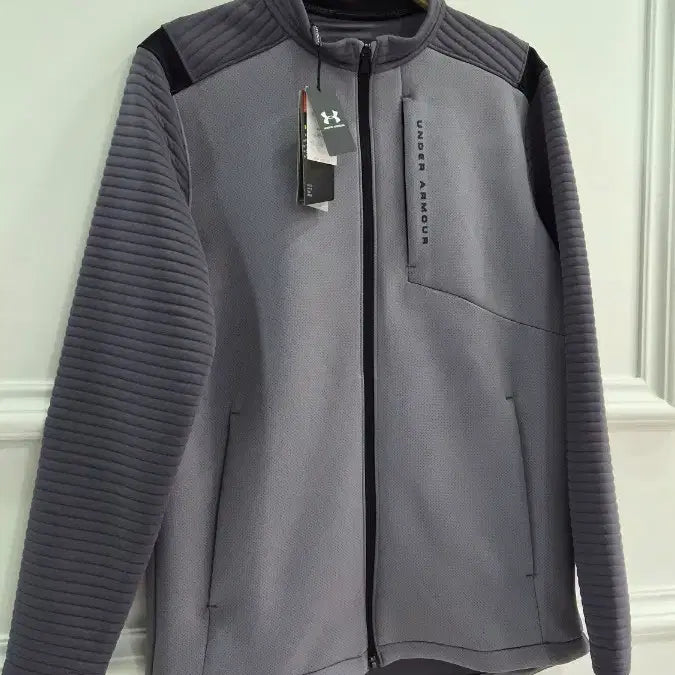 [BUNJANG] Under Armour Zip-Up Jacket - Grey / 언더아머 집업 자켓 그레이