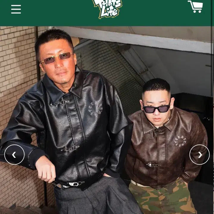 [BUNJANG] That's Life Leather Jacket / 일본직구 가죽자켓