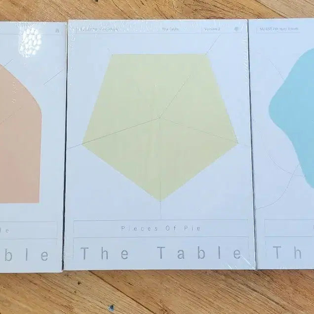 [BUNJANG] NU'EST The Table Album 3 Versions Set / (미개봉)뉴이스트 앨범 3종 1세트