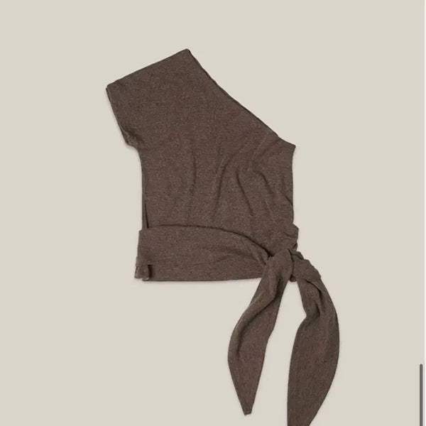 [BUNJANG] Auro Diagonal Top Layered Top / 아우로 DIAGONAL TOP 레이어드 탑