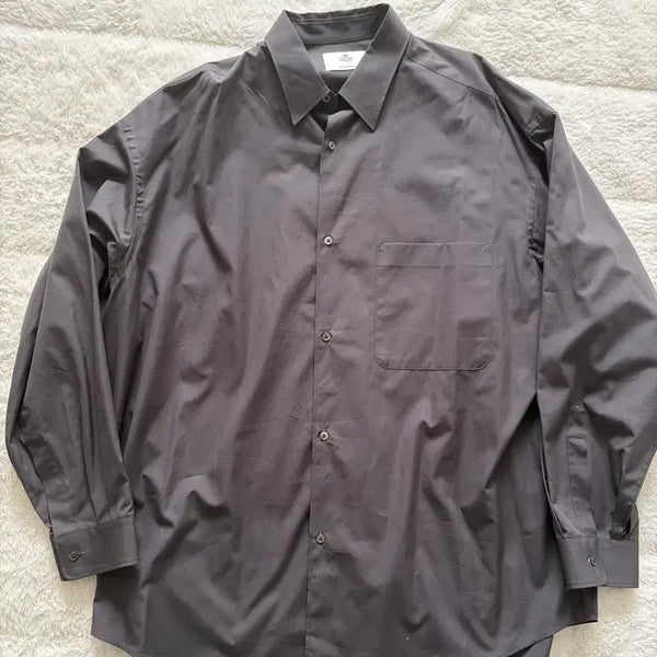 [BUNJANG] Graphpaper Thomas Mason Oversized Shirt / 그라프페이퍼(graphpaper) 토마스메이슨 오버사이스 셔츠 새상품