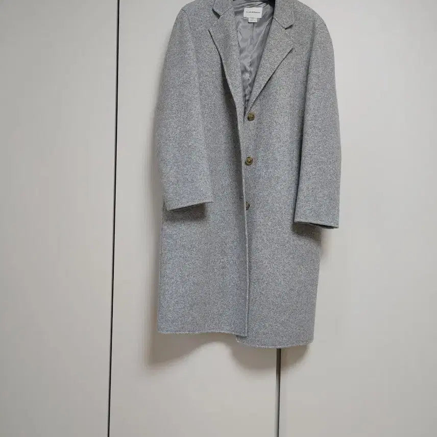 [BUNJANG] Club Monaco Wool Blend Coat - Grey / 한섬 클럽모나코 울코트