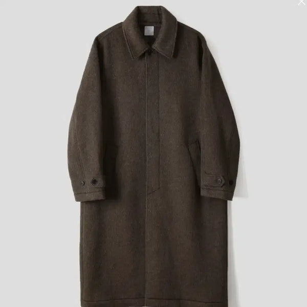 [BUNJANG] Aesop Balmacaan Coat / 애습 발마칸 코트