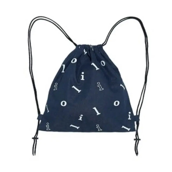 [BUNJANG] illio String Backpack Blue Denim / 일리오 illio 무신사 스트링 백팩 스트링백 블루 데님