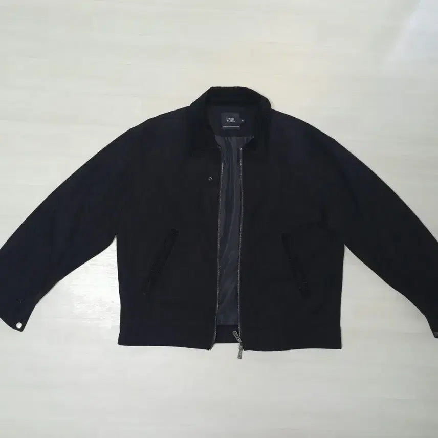 [BUNJANG] Dimitri Black 2-Way Suede Jacket / 디미트리 블랙 2way 스웨이드 자켓 블랙