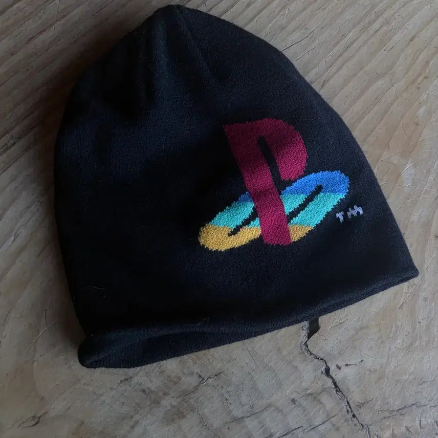 [BUNJANG] PlayStation Logo Beanie / 플레이스테이션 플스 로고 비니