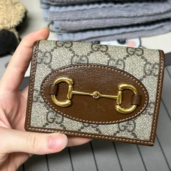 [BUNJANG] Gucci Horsebit Wallet Brown / 구찌 홀스빗 반지갑 브라운 (일반 ㄱㅈ 거라시 28에드림)