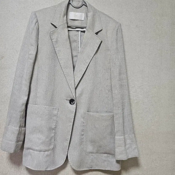 [BUNJANG] ENC Beige Single-Color Jacket / E NC 자켓