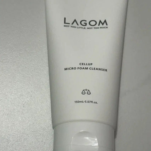 [BUNJANG] LAGOM Cellup Micro Foam Cleanser 150ml / 새상품) 라곰 셀럽 마이크로 폼 클렌저 150ml
