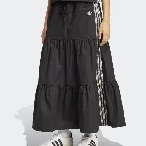 [BUNJANG] Adidas Long Skirt Black / 아디다스 롱 스커트 블랙 판매해요!