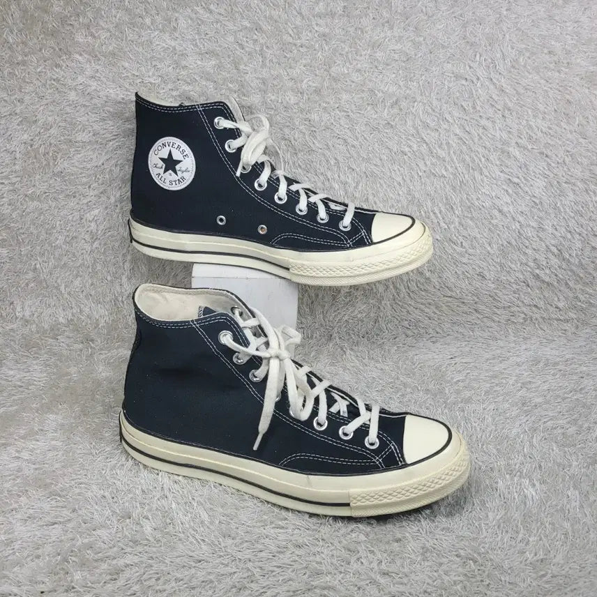 [BUNJANG] Converse Chuck 70 Classic Black Sneakers / 구제짱짱맨 270 컨버스 척70 클래식 블랙 스니커즈