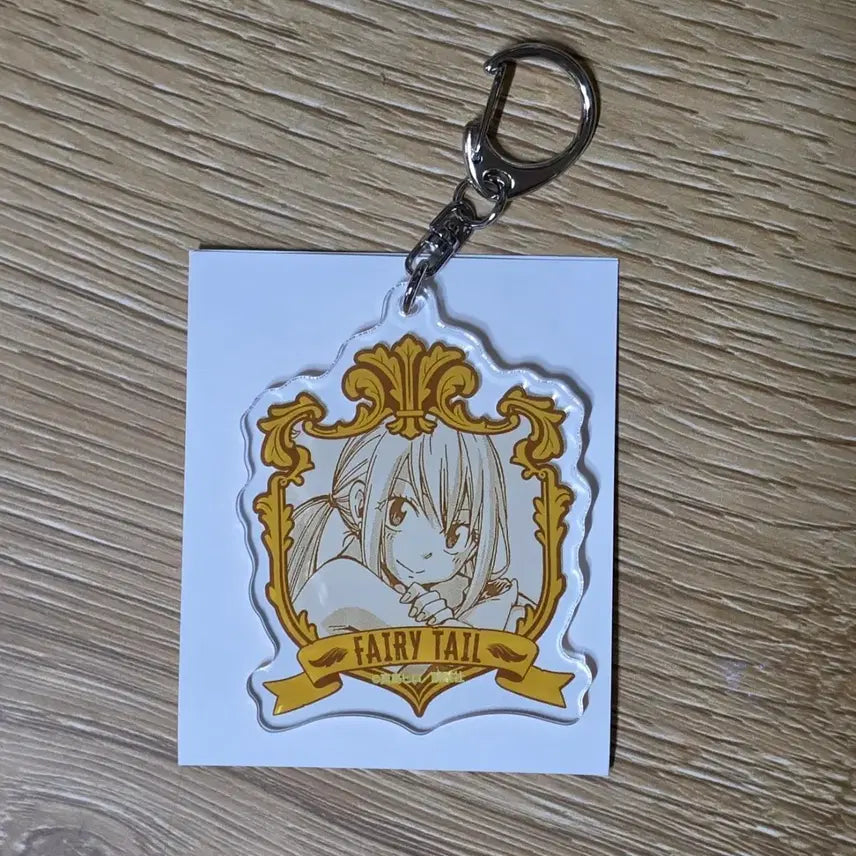 [BUNJANG] Fairy Tail Lucy Acrylic Keyring / 페어리테일 루시 아크릴 키링 키홀더