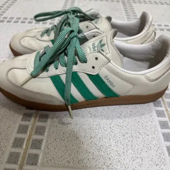 [BUNJANG] Adidas Samba OG Sneakers Court Green / 아디다스 삼바 OG 스니커즈 코트 그린