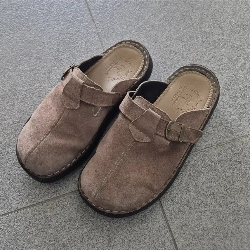 [BUNJANG] Jerusalem Sandals Nomad 270 Olive Green / 예루살렘샌들 노마드 270 올리브그린