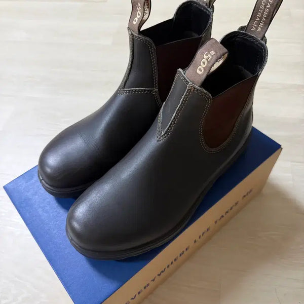 [BUNJANG] Blundstone 500 Stout Brown Boots / 블런드스톤 500