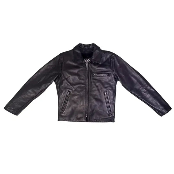 [BUNJANG] Schott Vintage Single Rider Leather Jacket 38 / 빈티지 쇼트 SCHOTT 싱글 라이더 레더 자켓 38