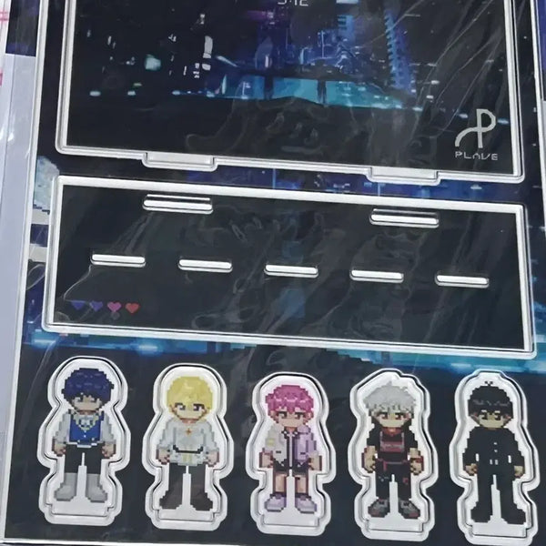 [BUNJANG] PLAVE Pixel World Acrylic Stand (Sealed) / (미개봉) 플레이브 픽셀월드 아크릴스탠드
