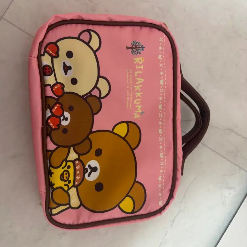 [BUNJANG] Rilakkuma Travel Pouch / cu리락쿠마 여행 파우치