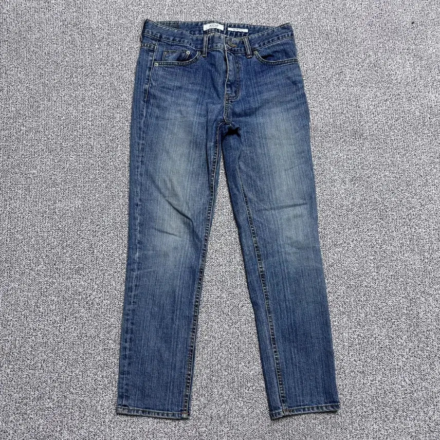 [BUNJANG] M Indigo Slim Fit Denim Pants / M 인디고 여성 슬림핏 데님 팬츠 0914