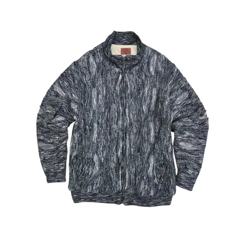 [BUNJANG] Knitpia Old School Sherpa Cable Sweater Jacket / KNITPIA 니트피아 올드스쿨 쉐르파 케이블 스웨터 자켓