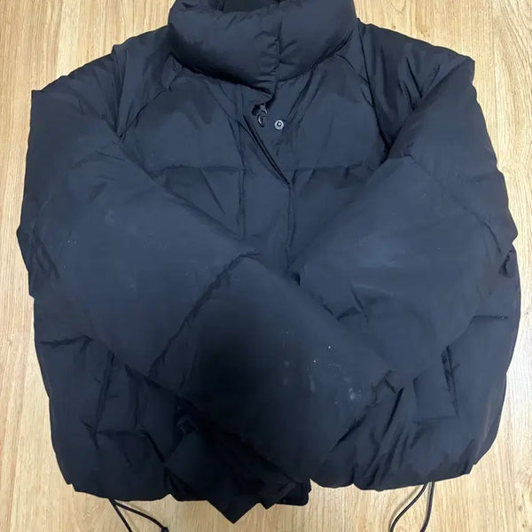 [BUNJANG] SPAO Black Short Padded Jacket (Size S) / 스파오 블랙 숏패딩