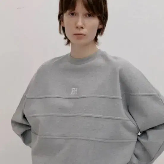 [BUNJANG] PAR AVANT Sweatshirt Grey / 파르벵 맨투맨