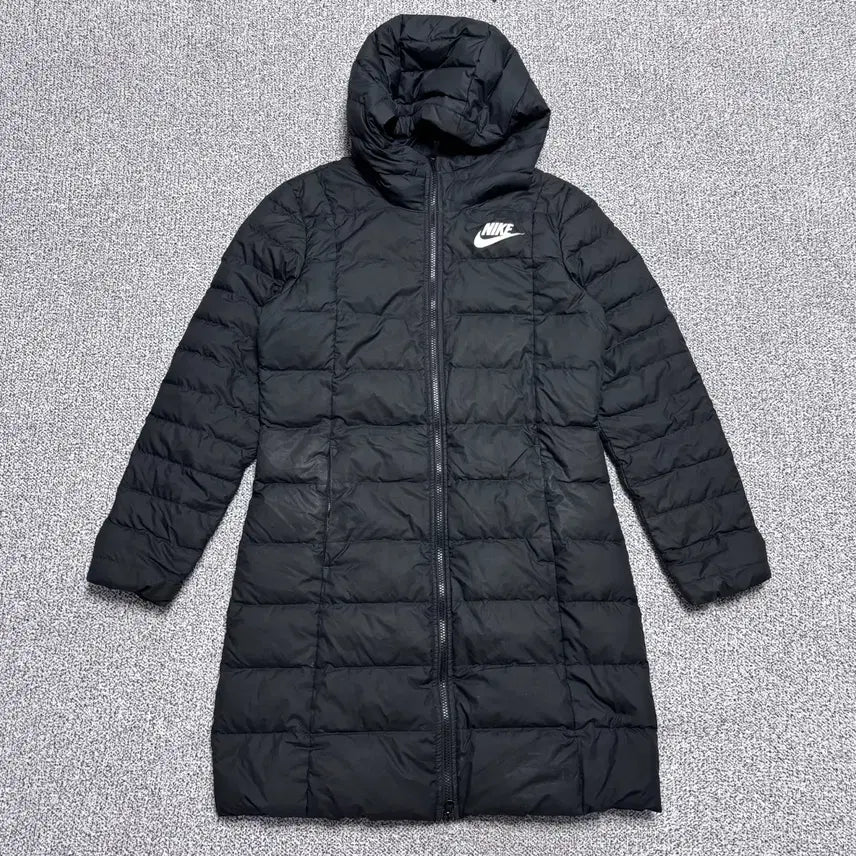 [BUNJANG] Nike Black Long Padded Jumper / L 나이키 블랙 롱 패딩 점퍼 0914