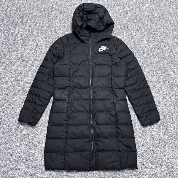 [BUNJANG] Nike Black Long Padded Jumper / L 나이키 블랙 롱 패딩 점퍼 0914