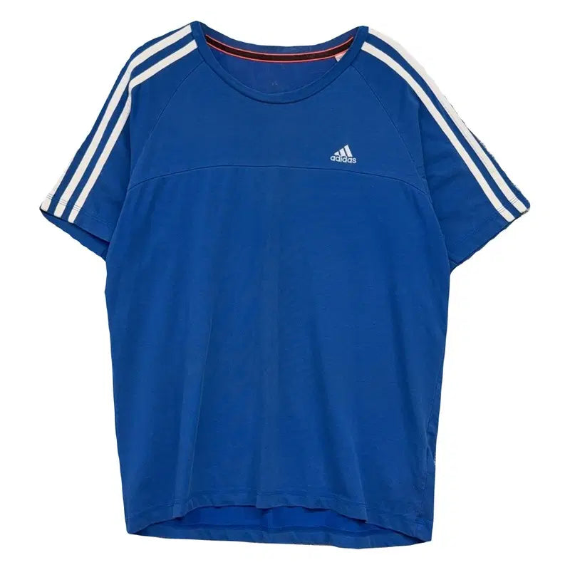 [BUNJANG] Adidas Blue Performance Training T-Shirt / 아디다스 블루 기능성 트레이닝 반팔티 100