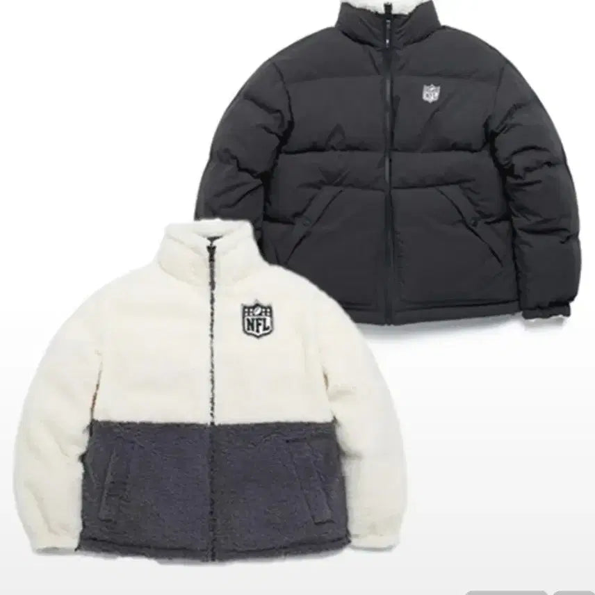 [BUNJANG] NFL Reversible Duck Down Padding Jacket XL / NFL 엔에프엘 리버시블 덕다운 패딩 XL