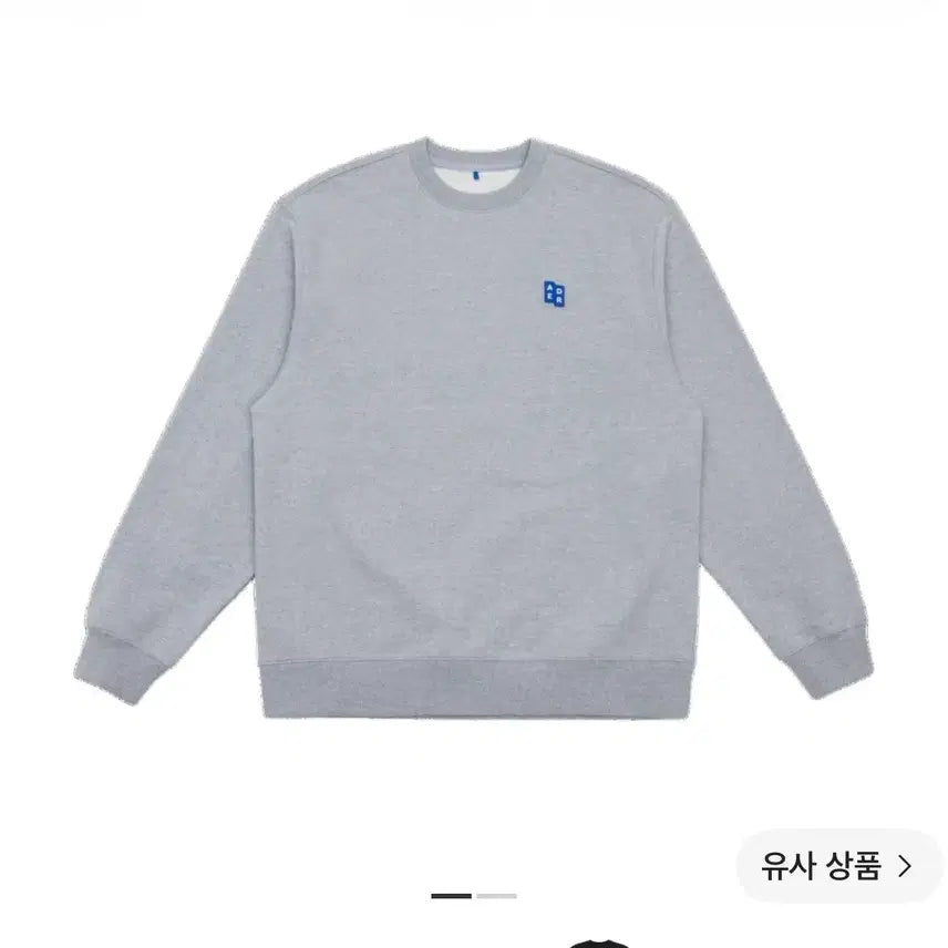 [BUNJANG] Ader Error Significant Sweatshirt Grey [XL] / 아더에러 정품 시그니피컨트 맨투맨 그레이 [XL]
