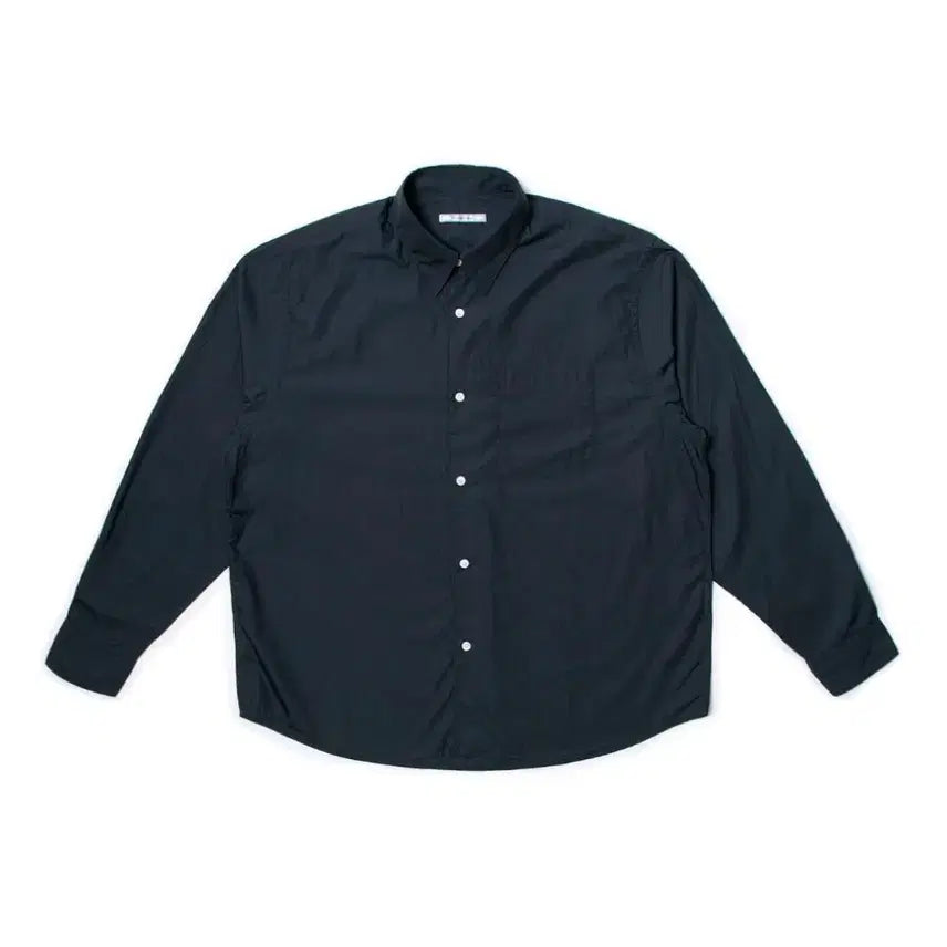 [BUNJANG] WEGO Undressed Shirt Navy / 뤡코즈 언드레스 셔츠 네이비 1