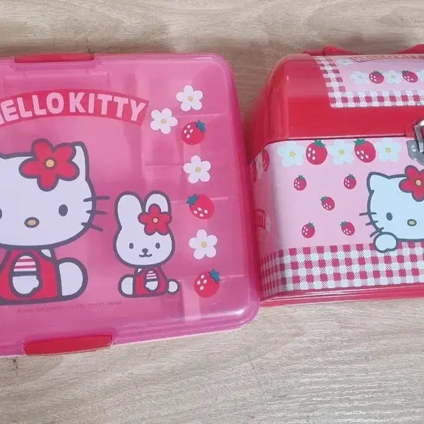 [BUNJANG] Vintage Hello Kitty Cash Storage Box Case / 고전 키티 캐시 수납 보관함 케이스