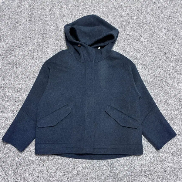 [BUNJANG] SJ Wani Hooded Short Coat / 85-91-160 SJ와니 후드 숏 코트 0914
