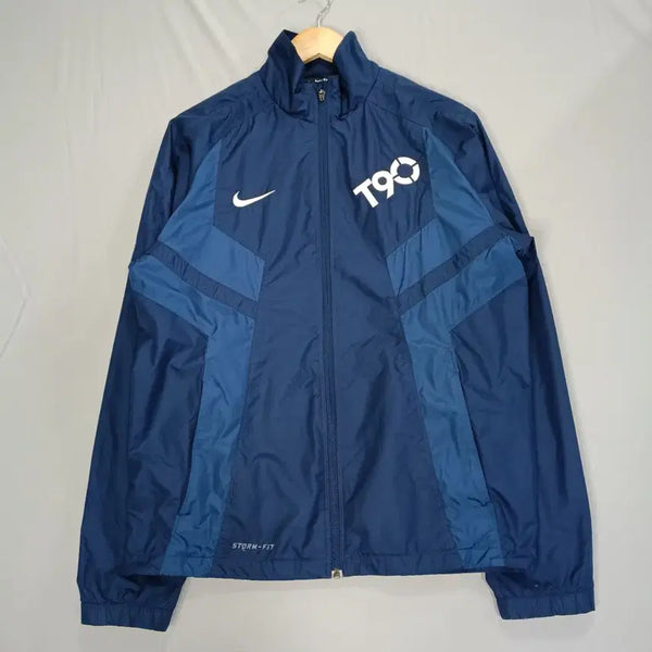 [BUNJANG] Nike T90 Windbreaker Jacket Navy L / 나이키 T90 바람막이 자켓 네이비