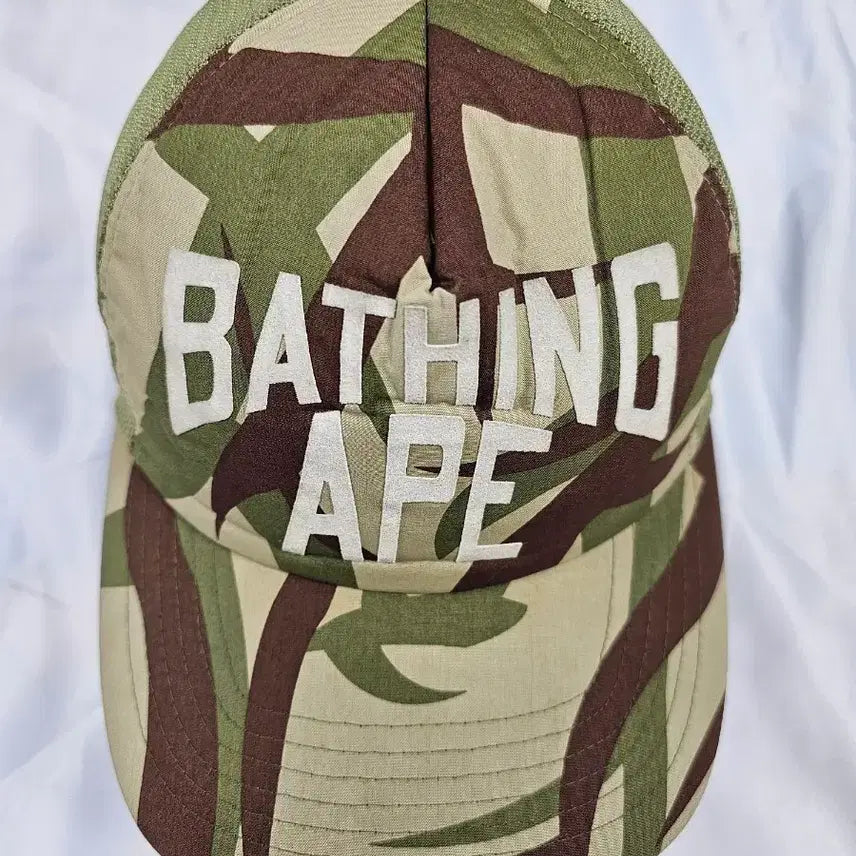 [BUNJANG] BAPE Camo Old Mesh Cap / 베이프카모캡