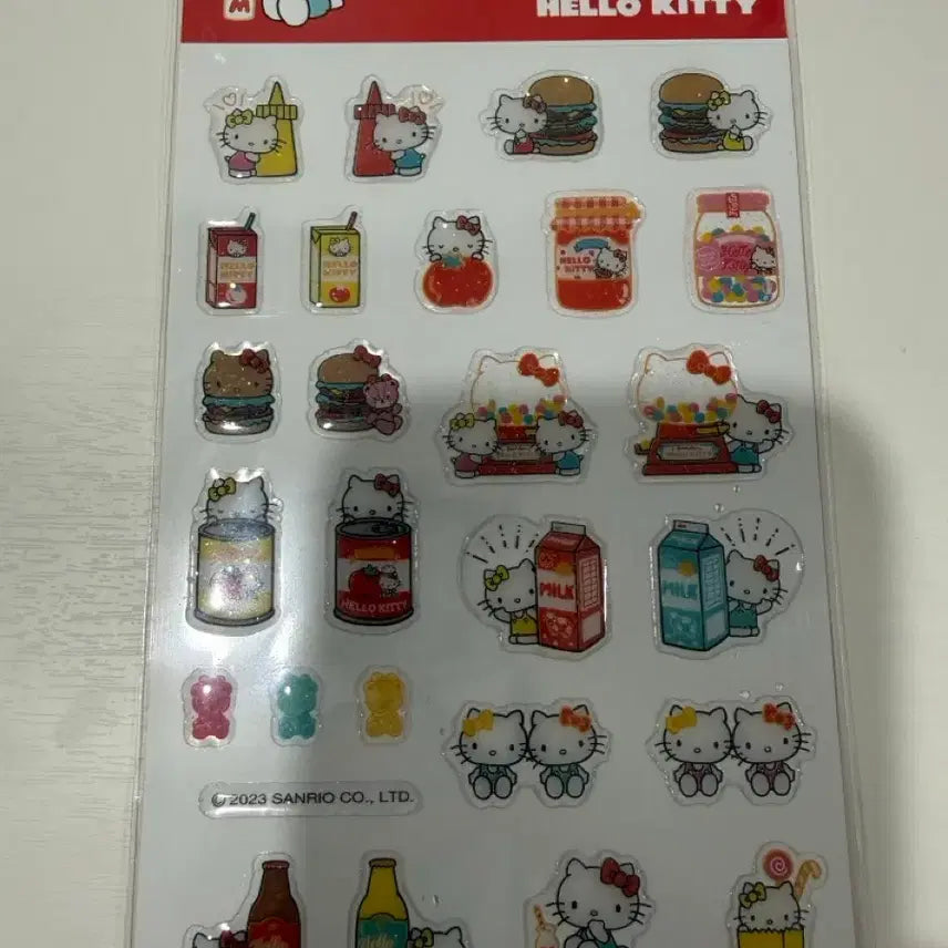 [BUNJANG] Hello Kitty Epoxy Sticker / 헬로키티 에폭시 스티커